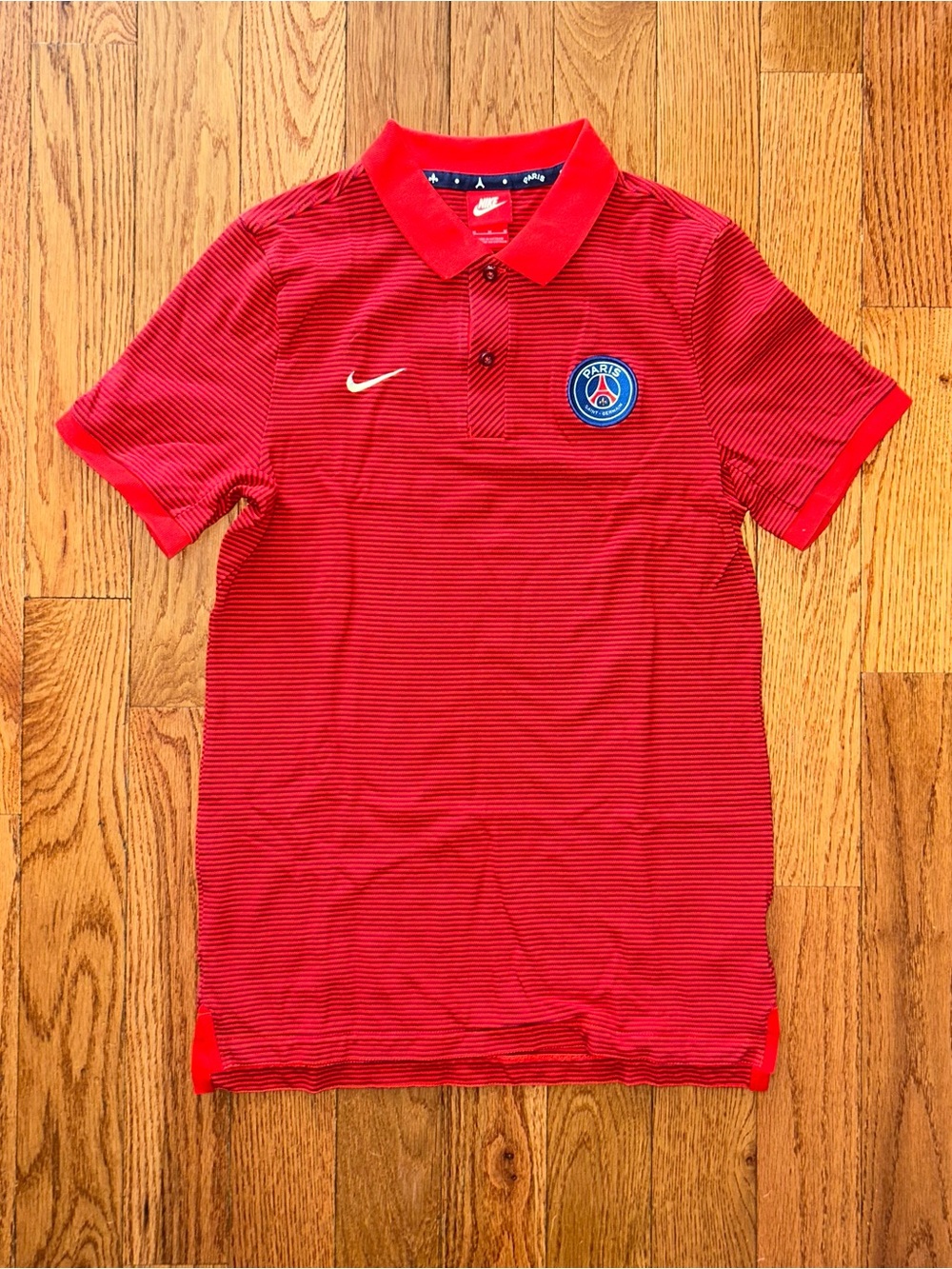 PSG Paris Saint Germain Nike Polo Shirt Size Medium